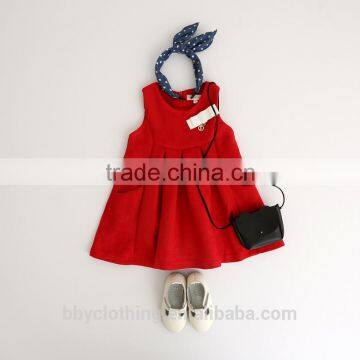 Fashion Dress 2017 Autumn Winter Girls Christmas Party Dresses photo-3