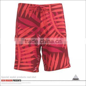 Four Way Stretch Fabric Digital Printing Mens Board Shorts Custom photo-2