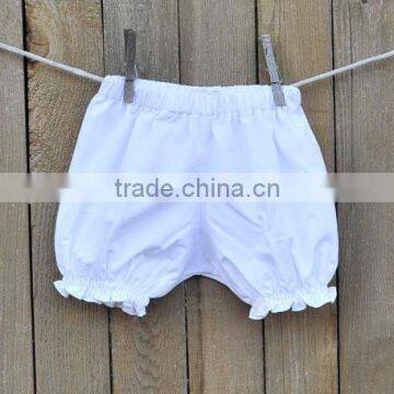 Wholesale Plain Baby Clothes Solid Color Baby Leggings Summer Children Girls Bubble Ruffle Hot Shorts photo-2
