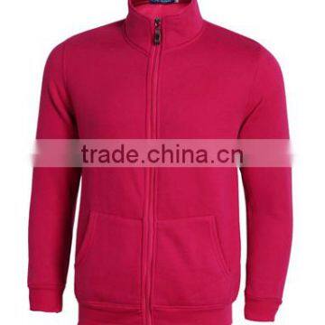 Wholesale High Quality Mens Stand Collar Zipper Jacket Without Hood Top Selling photo-6