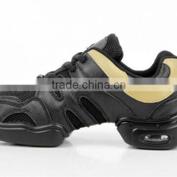 2013 Leather and Mesh High Quality Jazz Dance Sneaker
