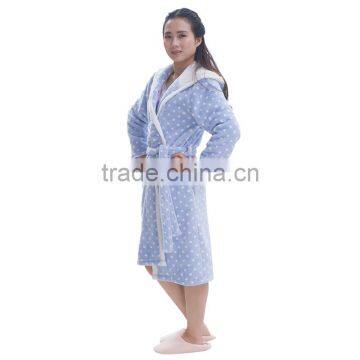 USA market wholesale hooded bathrobe for women