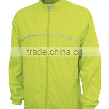 Men's Outdoor Wear Jacket With Reflective Tape Lightweight Windbreaker photo-3