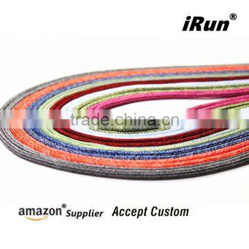 2017 New Style Spot Pattern Hiking Sneakers Rope Shoe Laces In Stock - Yeezy Round Boost Strings for Skating - Amazon Supplier photo-4