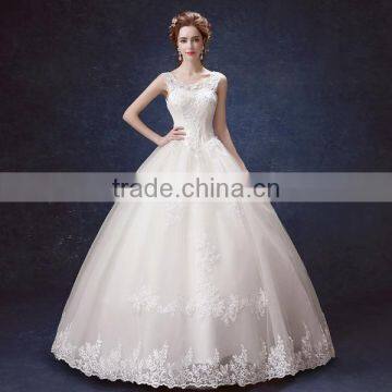 New Arrival Sexy A-Line Lace Wedding Dress 2017 Romantic Robe Mariage Vestido Dresses photo-5