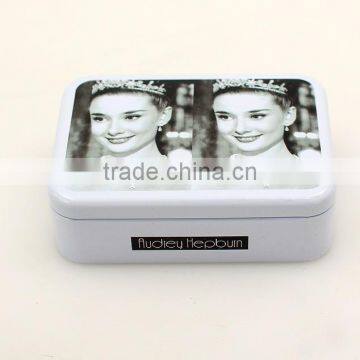 R1837H Manufacturer Square Tin Box Metal Storage Box Wholesale Gum Tin Box photo-6