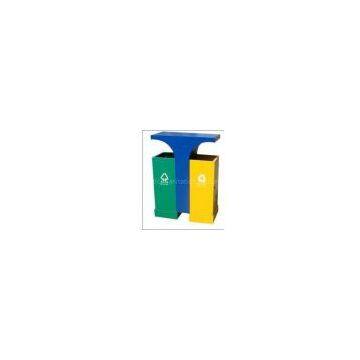Stainless Steel Recycling containers litter bins for Outdoor,Park,Plaza,Schools,Public place