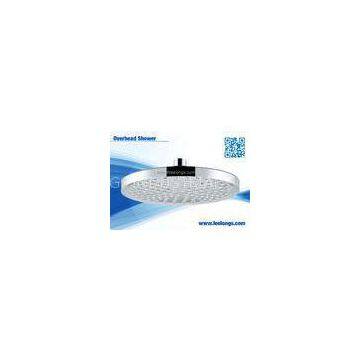 Water Efficient Round Bathroom Overhead Shower Head 20cm With Soft Nozzles