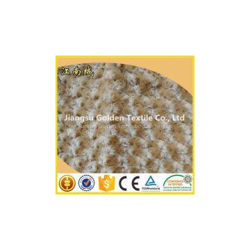100%Polyester Warp Knitting Cationic Velboa Sofa Plush Fabric