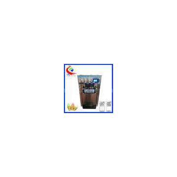 3 Color 2+1 Mixed Flavours Soft Commercial Ice Cream Machine With CE