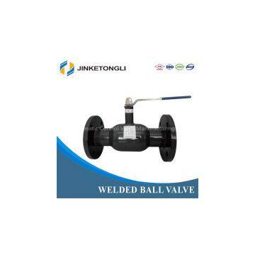 All welded Flange ball valve