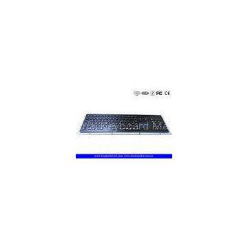 IP65 Rated Black Metal Keyboard With Touch Pad,Function Keys And Number Keypad