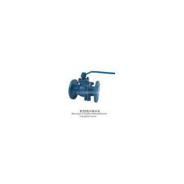 O Type PTFE Lining Ball Valve