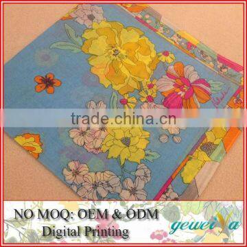 Custom Digital Printed Cotton Modern Handkerchief