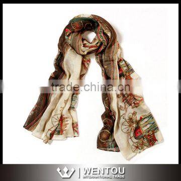 New Women Soft Long Carriage Fashionable Scarf photo-3