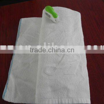 100% cotton jacquard spiral bath towel