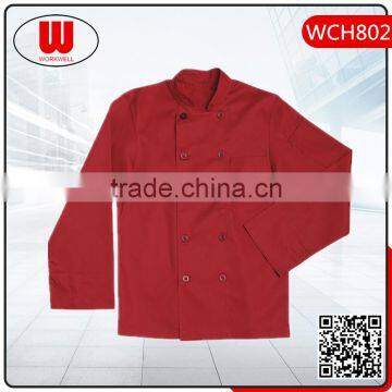 Cotton Fabric Restaurant Chef Shirt Design photo-2