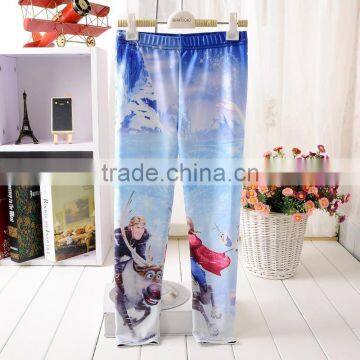2014 new arrival kids leggings printed leggings custom wholesale girls kids leggings Clgs1003