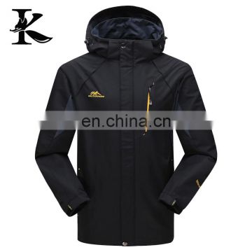 Quality Men Outdoor Hood jacket Softshell Waterproof Jacket