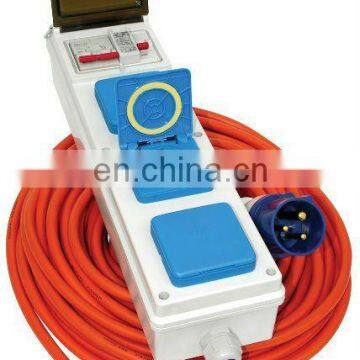 Mobile mains supply unit