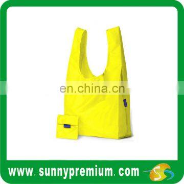 190T polyester folding shopping bag