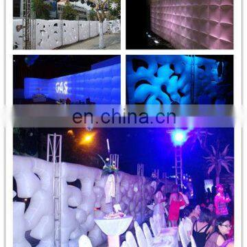 inflatable air wall for advertisement & exhibition & party & wedding