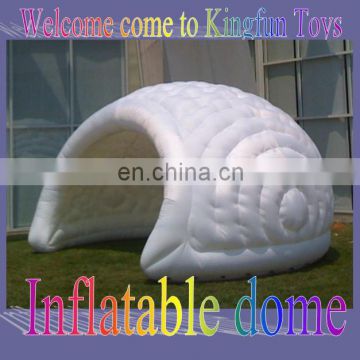 Outdoor advertising inflatable luna dome shell