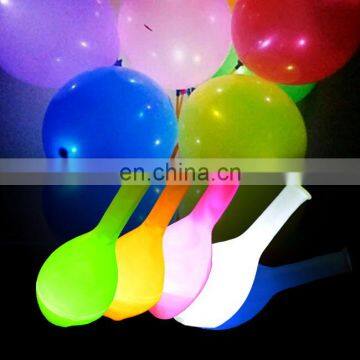 High quality wedding led balloon 12 inch flashing led light balloon