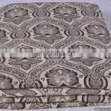 Cotton Handmade Hand Block Print Sanganeri Printed Fabric Throw Jaipur Fabric