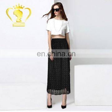 New arrived casual woman cotton loose skirts factory wholesale