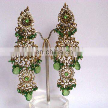 INDIAN DANGLING EARRINGS JEWELLERY JEWELRY