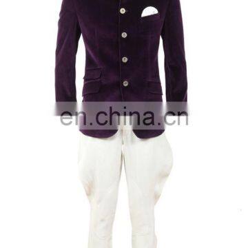 Indian Bollywood Handmade Indo Western Men's Classical Nehru coat wedding dress Jacket Blazer Bridal Wear