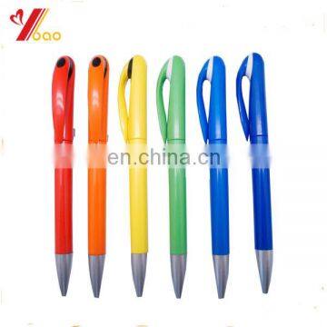 2017 wholesale cheap promotional plastic pen,ball point pen with custom logo