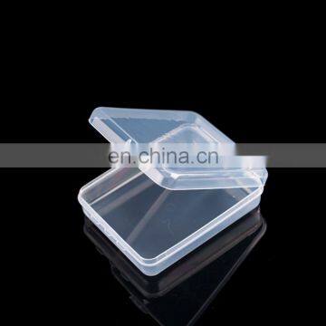 Wholesale Promotion Cheap Package Box And Facial Puff Case Type 11.5*9.2cm Custom Rectangle Blank Eco-friendly Plastic PP Box