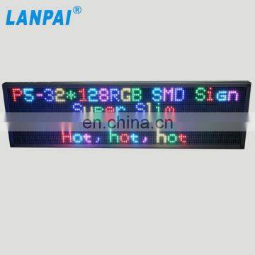 wholesale high brightness programmable p5 full color outdoor led display