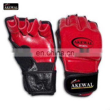 MMA Gloves Cowhide Leather