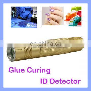 LED Ultraviolet 5W UV 365nm Flashlight Mini Straight UV Flashlight photo-2