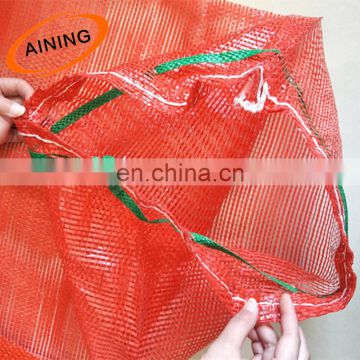 Polypropylene Tubular Net bag Package onions, potatoes, fruits, firewood.