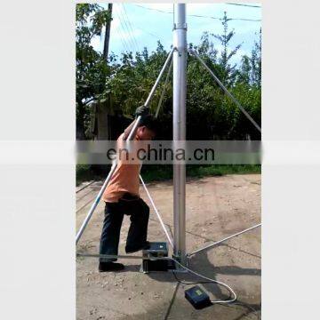 22m Electric CCTV Lighting Mast Tower Telescoping tv Antenna Mast Electric Telescopic Lifting Rod photo-2