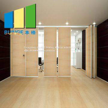 Acoustic Sliding Track Restaurant Movable Wall Partitions