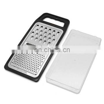 Multi Function Fruit  Vegetable Grater Manual Cheese Grater with Storage Box