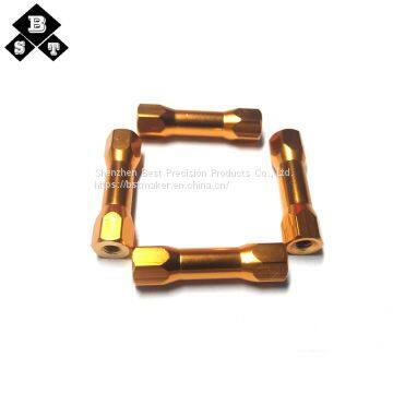 China CNC Factory High-quality CNC Anodized Aluminum Part With Sandblasting Finish photo-4