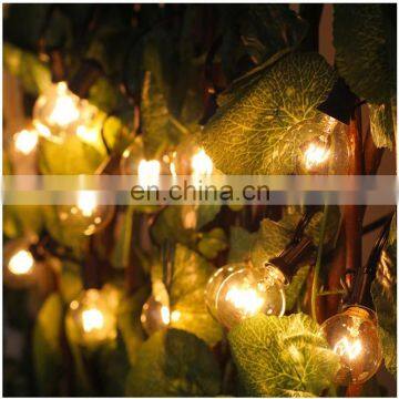 Different Color 25FT 50FT 100FT G40 LED String Lights for Outdoor Wedding Party Patio Use photo-6