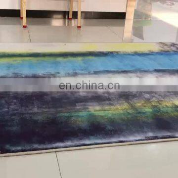 Modern Design Carpet Washable Polyester Carpet Printing Wholesale Area Rugs