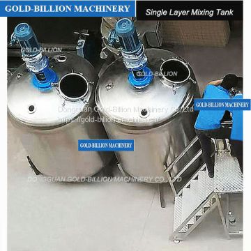 Mixing Tanks, liquid mixing tank, Liquid Gel Stainless Steel Detergent Shampoo mixing tank