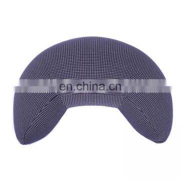 Factory Price Blue Good Neck Protection C Shape Multi Functional Pillow Soft Waist Cushion With Food Grade Polystyrene Filling photo-2