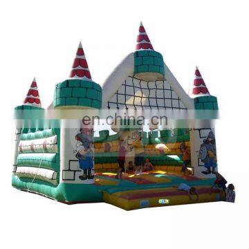 inflatable knight art cartoon character bounce bouncing castle for commercial