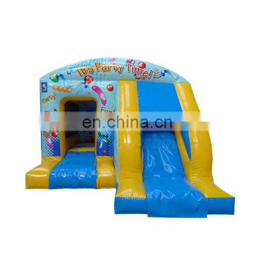 Party Time Kids Jumping Inflatable Bouncy Castle With Slide