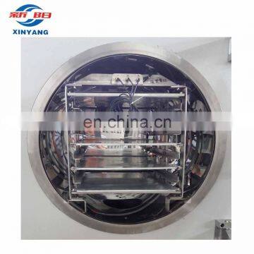 LG1.0 Lyophilization Equipment for Flowers Pilot Mini Freeze Drying Lyophilizer With 10 kg Loading Capacity