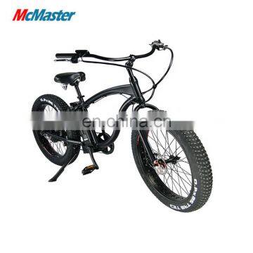 26" Electric Bicycle With 36V Lithium Battery High Mileage Fat Tire Mountain E-Bike BEBFR26CM photo-2